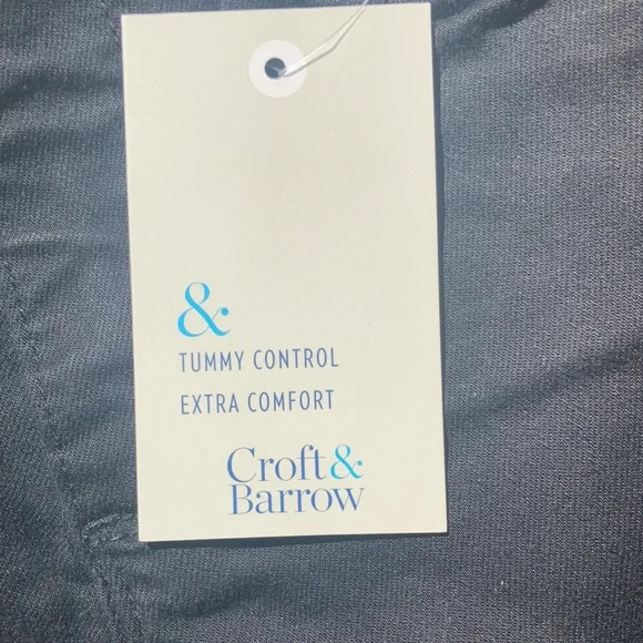 croft & barrow midrise cuffed black jean Capri size 0 - Picture 8 of 16